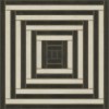 Pattern 18 The Emperor 48x48 Vintage Vinyl Floorcloth