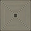 Pattern 18 The Emperor 96x96 Vintage Vinyl Floorcloth