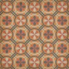 Pattern 19 Faraday 36x36 Vintage Vinyl Floorcloth
