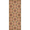 Pattern 19 Faraday 36x90 Vintage Vinyl Floorcloth