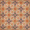 Pattern 19 Galileo 48x48 Vintage Vinyl Floorcloth