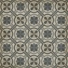 Pattern 19 Madame Curie 36x36 Vintage Vinyl Floorcloth