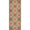 Pattern 19 Newton 36x90 Vintage Vinyl Floorcloth