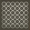 Pattern 20 Stargazer 48x48 Vintage Vinyl Floorcloth