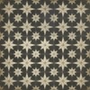 Pattern 20 Vesper 48x48 Vintage Vinyl Floorcloth
