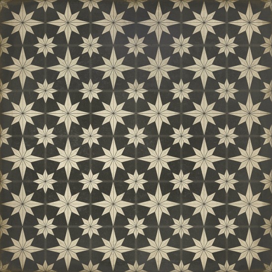 Pattern 20 Vesper 60x60 Vintage Vinyl Floorcloth