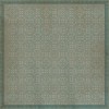 Pattern 21 Alice in Wonderland 72x72 Vintage Vinyl Floorcloth