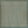 Pattern 21 Alice in Wonderland 96x96 Vintage Vinyl Floorcloth