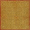 Pattern 21 All in the Golden Afternoon 36x36 Vintage Vinyl Floorcloth