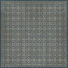 Pattern 21 Bandersnatch 120x120 Vintage Vinyl Floorcloth