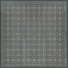 Pattern 21 Bandersnatch 72x72 Vintage Vinyl Floorcloth