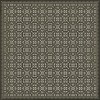 Pattern 21 By Hook or by Crook 72x72 Vintage Vinyl Floorcloth