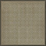 Pattern 21 Dinah 60x60 Vintage Vinyl Floorcloth