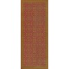 Pattern 21 Jabberwocky 36x90 Vintage Vinyl Floorcloth