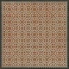 Pattern 21 Painting the Roses Red 36x36 Vintage Vinyl Floorcloth