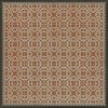 Pattern 21 Painting the Roses Red 60x60 Vintage Vinyl Floorcloth