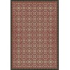 Pattern 21 the Red Queen 70x102 Vintage Vinyl Floorcloth