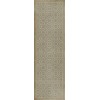 Pattern 21 the White Rabbit 36x115 Vintage Vinyl Floorcloth