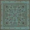 Pattern 22 Plato 72x72 Vintage Vinyl Floorcloth