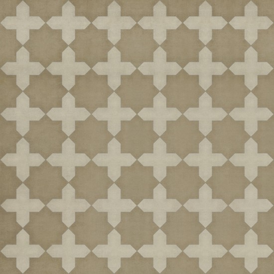 Pattern 23 Disciple 60x60 Vintage Vinyl Floorcloth