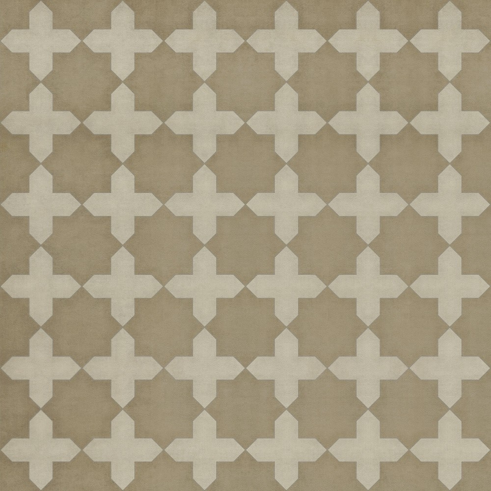 Pattern 23 Disciple 60x60 Vintage Vinyl Floorcloth