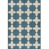 Pattern 23 It is in the Sea 24x36 Vintage Vinyl Floorcloth