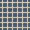 Pattern 23 It is in the Sea 72x72 Vintage Vinyl Floorcloth
