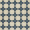 Pattern 23 It is in the Sky 48x48 Vintage Vinyl Floorcloth