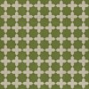 Pattern 23 Nor Any Green Thing 120x120 Vintage Vinyl Floorcloth