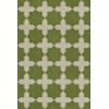 Pattern 23 Nor Any Green Thing 20x30 Vintage Vinyl Floorcloth