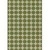 Pattern 23 Nor Any Green Thing 96x140 Vintage Vinyl Floorcloth