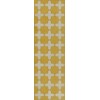 Pattern 23 the Greater Light 36x115 Vintage Vinyl Floorcloth