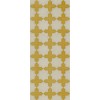 Pattern 23 the Lesser Light 36x90 Vintage Vinyl Floorcloth