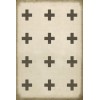 Pattern 24 Ithaca 24x36 Vintage Vinyl Floorcloth