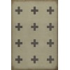 Pattern 24 Milos 24x36 Vintage Vinyl Floorcloth