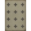 Pattern 24 Milos 38x56 Vintage Vinyl Floorcloth