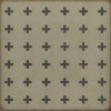 Pattern 24 Milos 72x72 Vintage Vinyl Floorcloth