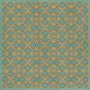 Pattern 25 Augustus 120x120 Vintage Vinyl Floorcloth