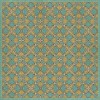 Pattern 25 Augustus 96x96 Vintage Vinyl Floorcloth