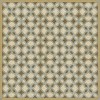 Pattern 25 Gustav 120x120 Vintage Vinyl Floorcloth