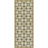 Pattern 25 Gustav 36x90 Vintage Vinyl Floorcloth