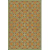 Pattern 25 Suleiman 20x30 Vintage Vinyl Floorcloth