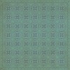 Pattern 28 A Tranquil Heart 120x120 Vintage Vinyl Floorcloth