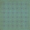 Pattern 28 A Tranquil Heart 60x60 Vintage Vinyl Floorcloth