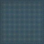 Pattern 28 Blue Bandana 120x120 Vintage Vinyl Floorcloth