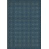 Pattern 28 Blue Bandana 120x175 Vintage Vinyl Floorcloth