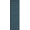 Pattern 28 Blue Bandana 36x115 Vintage Vinyl Floorcloth