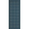 Pattern 28 Blue Bandana 36x90 Vintage Vinyl Floorcloth