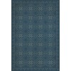 Pattern 28 Blue Bandana 38x56 Vintage Vinyl Floorcloth