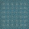 Pattern 28 Dark Blue Waters 60x60 Vintage Vinyl Floorcloth